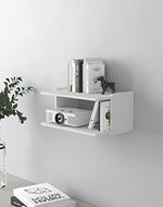 Areajd gaming console and projector shelf side profile