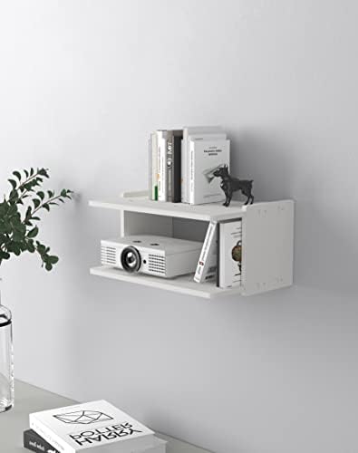 Areajd gaming console and projector shelf side profile