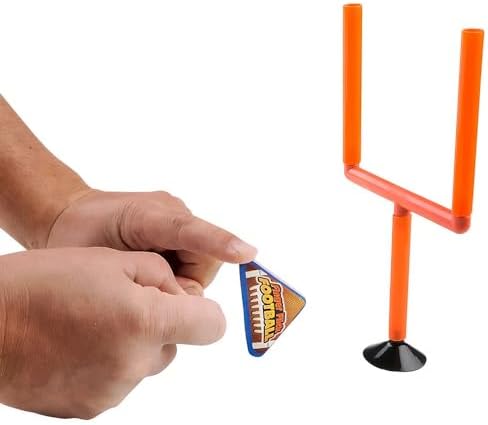 Rhode Island Novelty tabletop finger football game with goalposts and suction cups