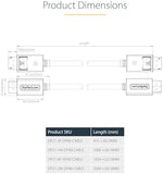 StarTech multi monitor compatible DisplayPort cord shielding detail