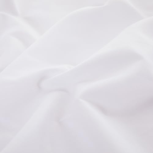 Premium imported USA bedding collection crisp white top sheet styling