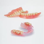 Transparent view of the temporary denture molding material