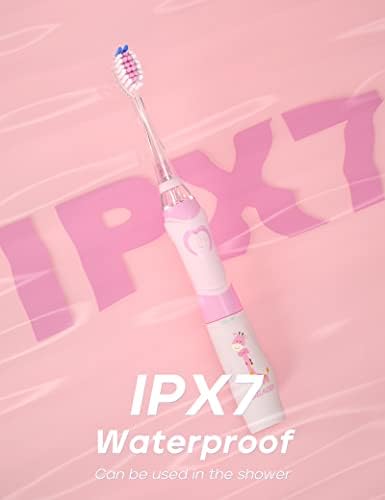 SEAGO SG-977 kids toothbrush packaging with smart timer feature highlighted.