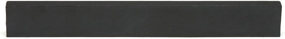 Graph Tech Black Tusq XL blank nut slab front view guitar accessory