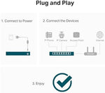 TP-Link high speed 16 Gbps switching capacity unmanaged ethernet switch packaging contents display