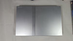 Rear ports of Sony PS2 Slim console highlighting integrated Ethernet and AV inputs.