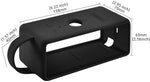 Shockproof silicone skin protector for Marshall Emberton 3 speaker showing charging port