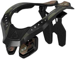 Leatt 4.5 motorcycle neck protection side profile showing collarbone cut-out