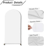 Bricia premium wrinkle resistant wedding ceremony backdrop slipcover.