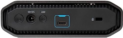 SanDisk Professional 12TB enterprise external hard drive close up view highlighting the premium anodized aluminum finish and sleek design.