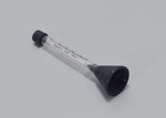 Riverweld flow meter tester positioned on torch nozzle