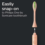 Two pack Philips Sonicare brush heads displayed outside packaging
