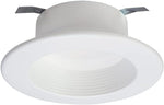 Halo LED retrofit fixture baffle trim profile