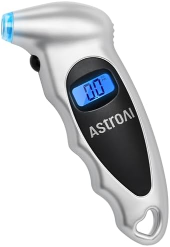 AstroAI digital tire pressure gauge backlit LCD display