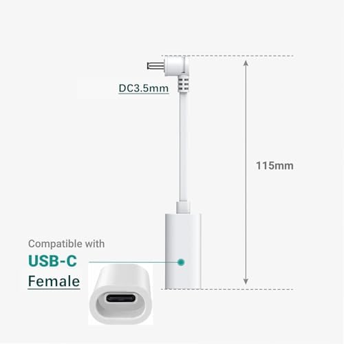 Xsdtech outdoor weatherproof solar panel power converter accessory for Ring security surveillance systems close up view.