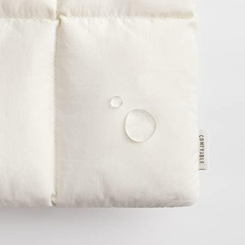 Comfyable pillow sleeve case interior fleece lining