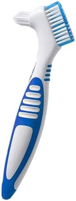 Full product packaging view of the imported denture cleaning brush