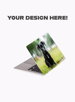 Step by step bubble free application process of an imported USA premium vinyl laptop protection skin
