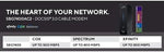 Full product packaging view for the authentic USA sourced ARRIS SURFboard cable modem system.