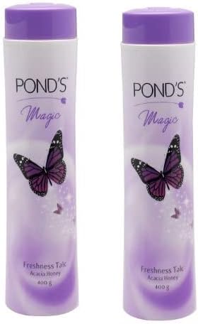 POND'S Magic Talc, 400g (Pack of 2) - Image 1