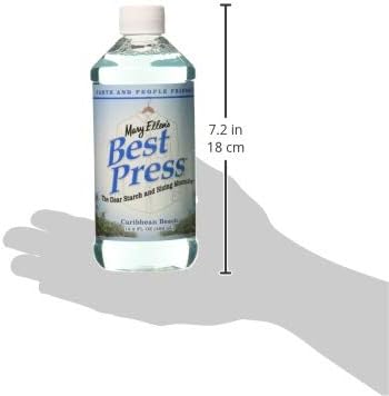 Mary Ellen Products starch-free pressing spray with stain shield protection