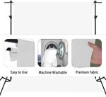 Full body portrait studio demonstration using the TERSUM white video shooting backdrop