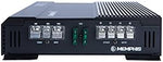 Memphis Audio Street Edge monoblock bass amplifier complete retail package including the remote bass control knob.