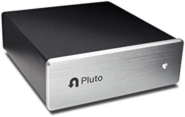U-Turn Audio Pluto 2 compact phono stage top view showing brushed metal texture