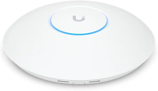 UniFi U7 Pro Max US model back panel showing power over ethernet connection port