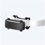 Soft rubber clip mount attached to dog collar for GPS tracking