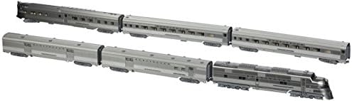 Kato N scale EMD E5A Silver Bullet diesel locomotive side profile