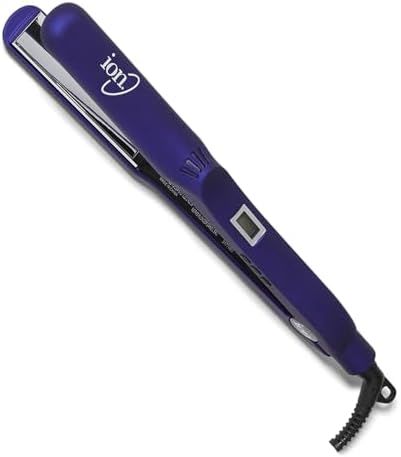Ion Gator Titanium Styling Iron digital display and controls