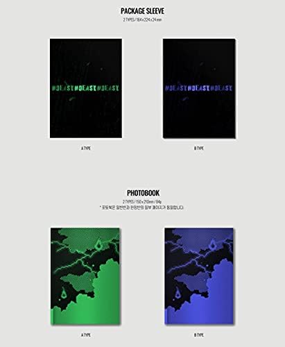 Official K-pop music collectible package with random photocards and unit posters