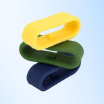 Side view of the twenty-two millimeter Tinoaly strap holder attached to a device band