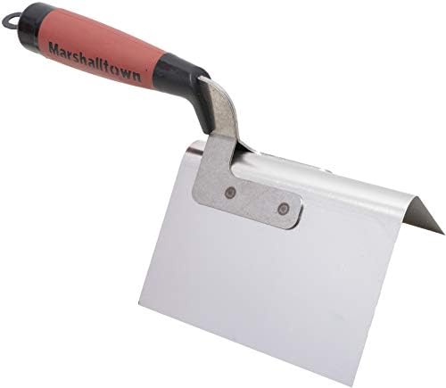 Marshalltown bullnose trowel side profile showing radius angle