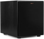 Close up of spun-copper IMG woofer cone on Klipsch subwoofer