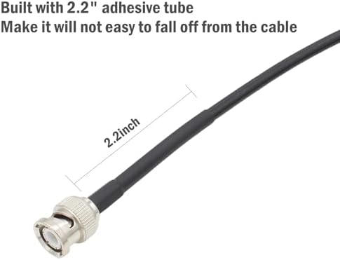 BNC cable for CCTV and radio antenna connection