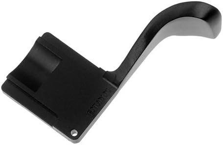 Fotodiox anodized aluminum camera thumb rest highlighting ergonomic hand grip design