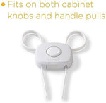 Four pack of Safety 1st OutSmart locks in white packaging