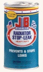 Justice Brothers Radiator Stop Leak front view high pressure cooling system sealant