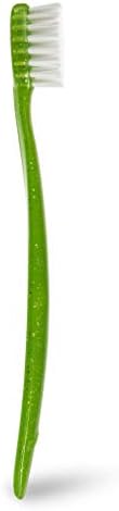 Detail view of 4500 extra soft vegetable bristles on RADIUS Totz brush