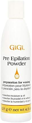 Authentic GiGi Pre Waxing Powder for hair removal moisture absorption