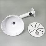 Compcctv IP camera wall support arm with included installation screws kit details