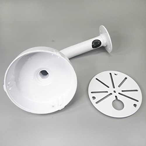 Compcctv IP camera wall support arm with included installation screws kit details