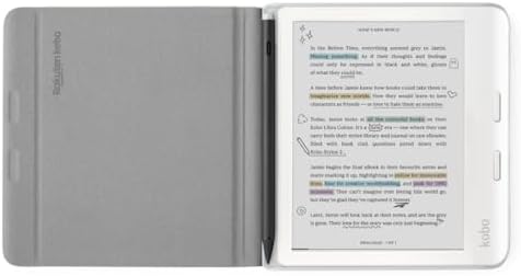 Side profile of Kobo Libra Colour showing buttons