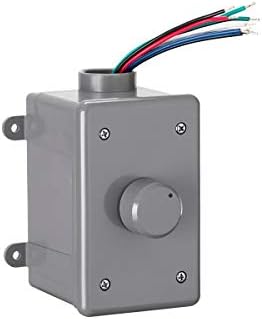 Monoprice 300W rotary speaker volume controller dial closeup