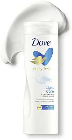 Dove 400ml body lotion bottle lifestyle photography