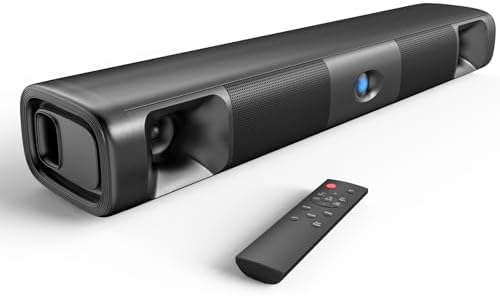 Saiyin soundbar with remote control and accessories