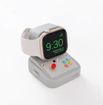 Top view of Juubu charging dock showing charger slot