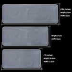 Transparent silicone keyboard cover skin showing waterproof protective layer shield